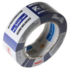 Профессиональная отрезная лента 38 мм x 50 м, устойчивая к УФ-излучению, синяя, с изображением дельфина.
