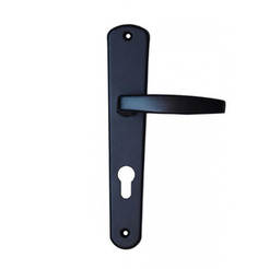 Secret door handle 70 mm, black Classic