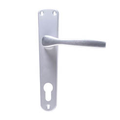 Secret door handle 70 mm, silver Gabri