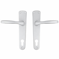 Secret door handle 90mm silver Gabri