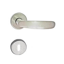 Ordinary handle with rosette for neck 1/2, satin Silistra
