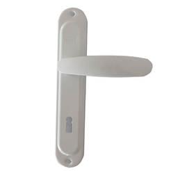 Ordinary door handle 70 mm, white Silistra