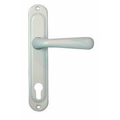 Secret door handle 70 mm, white Sofia