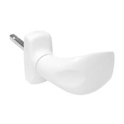 Unimet handle without pull, white 151315B METAL