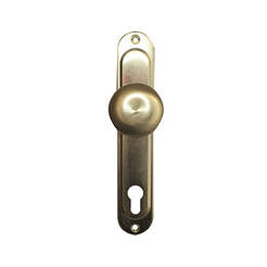 Secret handle with door ball 70 mm, brass Silistra