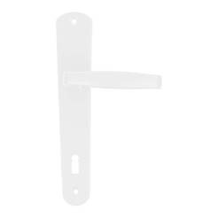 Дръжка за врата Класико 70мм секретна бяла SONICO