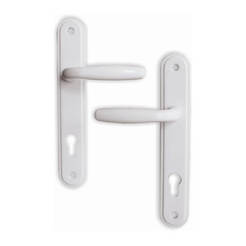Secret door handle - model 1979, 70mm, white, 2 pcs.