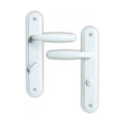 Service door handle - model 1979, 70 mm, white