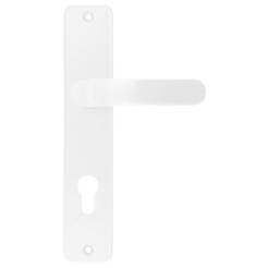 Door handle Standard/90mm secret white/right 151114D