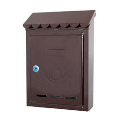 Mailbox 318 x 210 x 70 mm Pavilion brown