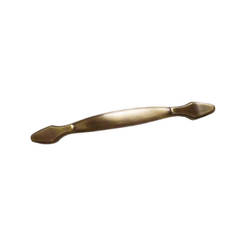 Мебельная ручка 635 - 96 мм, античное золото