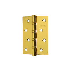 Hinge with bearing for seamless door 75mm brass 2 pcs.