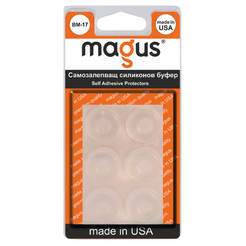 Self-adhesive bumpers BM 17 silicone 6pcs/pack MAGUS