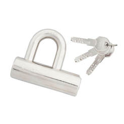 Padlock with 3 keys