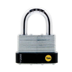 Padlock 60mm, brass, 3 keys