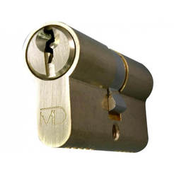 Секретна ключалка патрон за брава Икономик 31 х 31 х 62мм с 3 ключа БДС стандарт