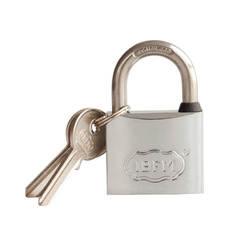 Padlock resistant to corrosion 30 x 50 mm