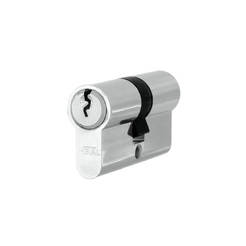 Секретна ключалка за брава 5-щифта, БДС 65 х 30 х 35мм, никел, 3 ключа