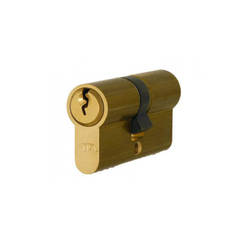 Secret door lock 5-pin, BDS 90 x 45 x 45mm, brass, 3 keys