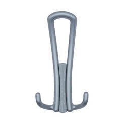 Furniture hanger Viva matt chrome, gray 109.V11 LOTOS
