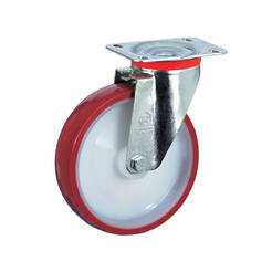 Rotating wheel for industrial trolleys Ф125mm № 60 4203