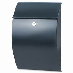 Пощенска кутия Capri - 308 x 215 x 80, метална, антрацит