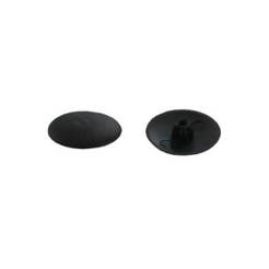 PVC screw cap - Ф 11mm, black