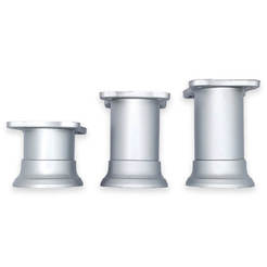 Verstellbares PVC-Fußstück - 50 x 55-65 mm