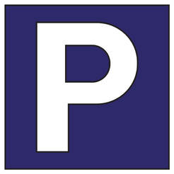 Знак Паркинг 114 х 114мм