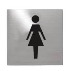 Пиктограма Жени 75х75мм инокс 380160 FIMET