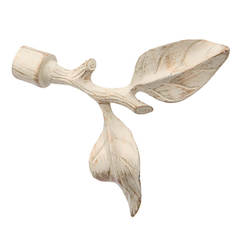 Cornice tip Yaviant F19mm Ivory leaf