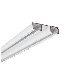 Aluminium-2-Kanal-Gesimsleiste 2,5 m EUROPROFILE