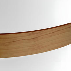 Пластиковый карниз из дуба, 5 см, 25 м, GARDINIA