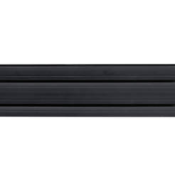 Пластмасов корниз двуканален 3.00м черен SN DECO