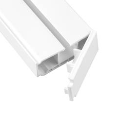 Накрайници за пластмасов корниз едноканален 2бр SN DECO