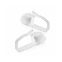 Кукички с плъзгач за PVC корниз 100бр SN DECO