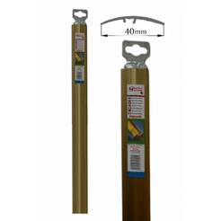 Alum transition profile 40mm 90cm gold 19101 GASTRA