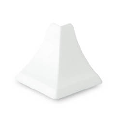 Outer corner for waterproof skirting board PF 24 white