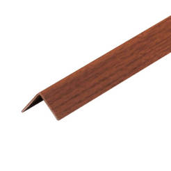 Профил PVC за ъгъл 40x40мм 275см гръцки орех 2411114 CEZAR