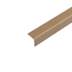 PVC corner profile 20x20mm 275cm Canadian oak 2409126 CEZAR