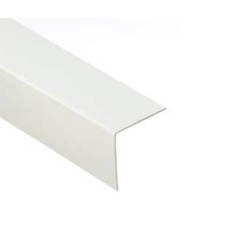 Предпазен PVC профил за ъгъл 50 х 50мм бял 2.75м
