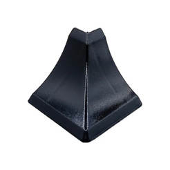 Außenecke für Abdichtungsleiste, schwarz