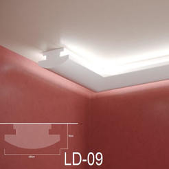 Профил за LED осветление XPS 2м, 9 х 19см LD-09