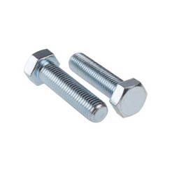 Machine bolt - M6 x 35mm DIN558, blister pack of 12 pcs
