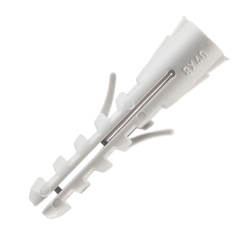 Plastic dowel type E - F 6 mm