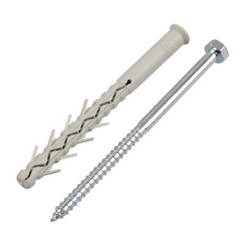 Дюбель рамный с шурупом Ø8x100мм 4 шт./блистер 900979 PRO M