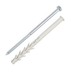 Дюбель рамный с шурупом Ø8x120 мм 4 шт./блистер 900980 PRO M