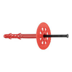 Теплоизоляционный дюбель 10x180 мм с гвоздем 200 KAMFIX