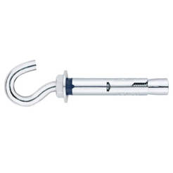 Анкер с отворена кука M10/12х70 2бр/блистер 118-BZACHG12C INDEX