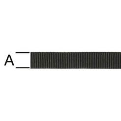 Колан черен 25мм непотъващ опън 220кг/напън 27кг 02.06.02.0110 VORMANN